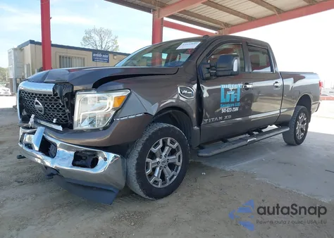 2017 Nissan Titan Xd Sv Gas из США, поврежденный, VIN 1N6AA1F22HN510801